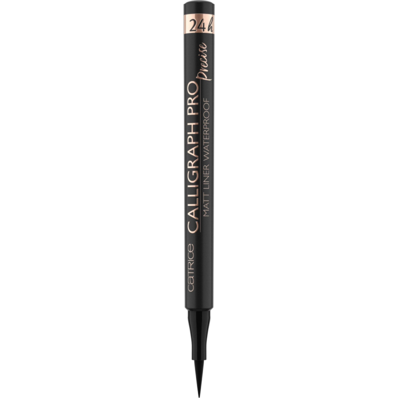 Catrice Calligraph Pro Precise 24H Matt Liner Waterproof, 010 Intense Black, 5 ml