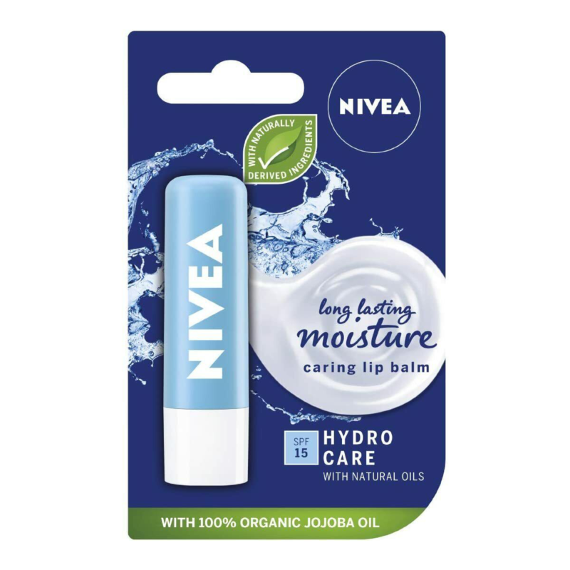 NIVEA Lip Balm Hydro Care with SPF 15 4.8g