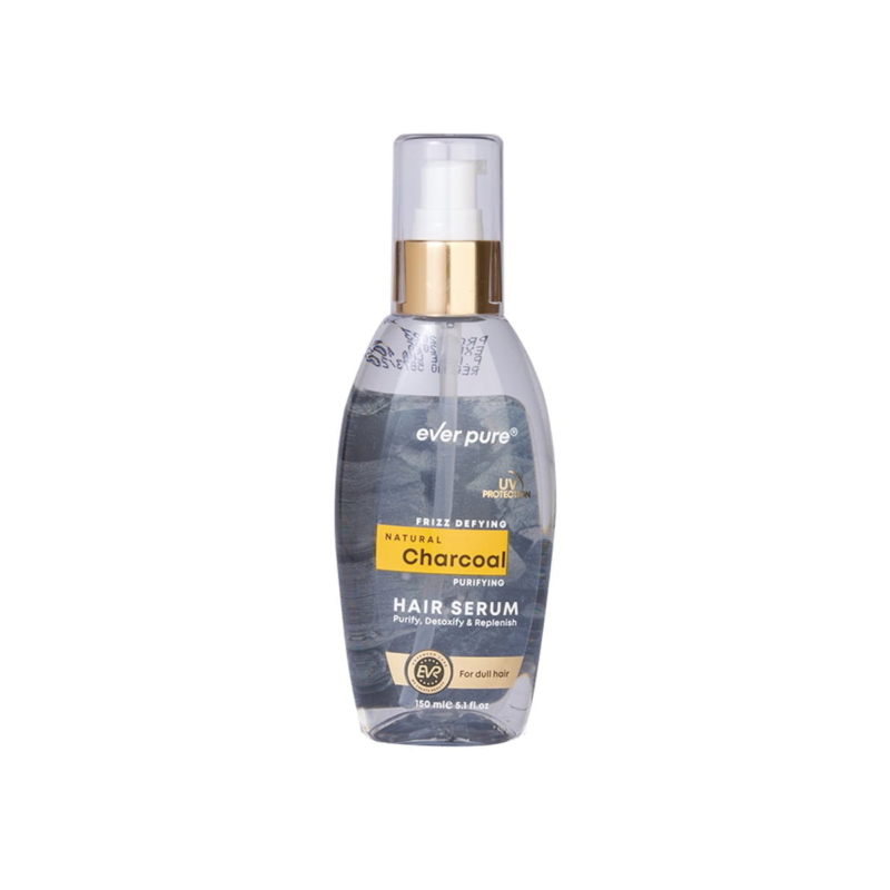 Ever pure charcoal hair serum 150 ml