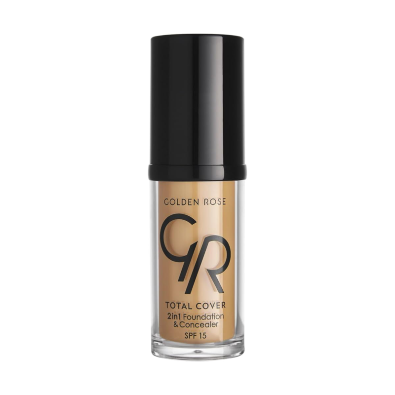 Golden Rose Total Cover 2 In 1 Foundation & Concealer No 18