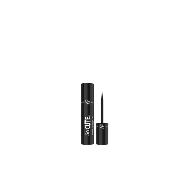 Golden Rose So Cute Deep Black Matte Eyeliner