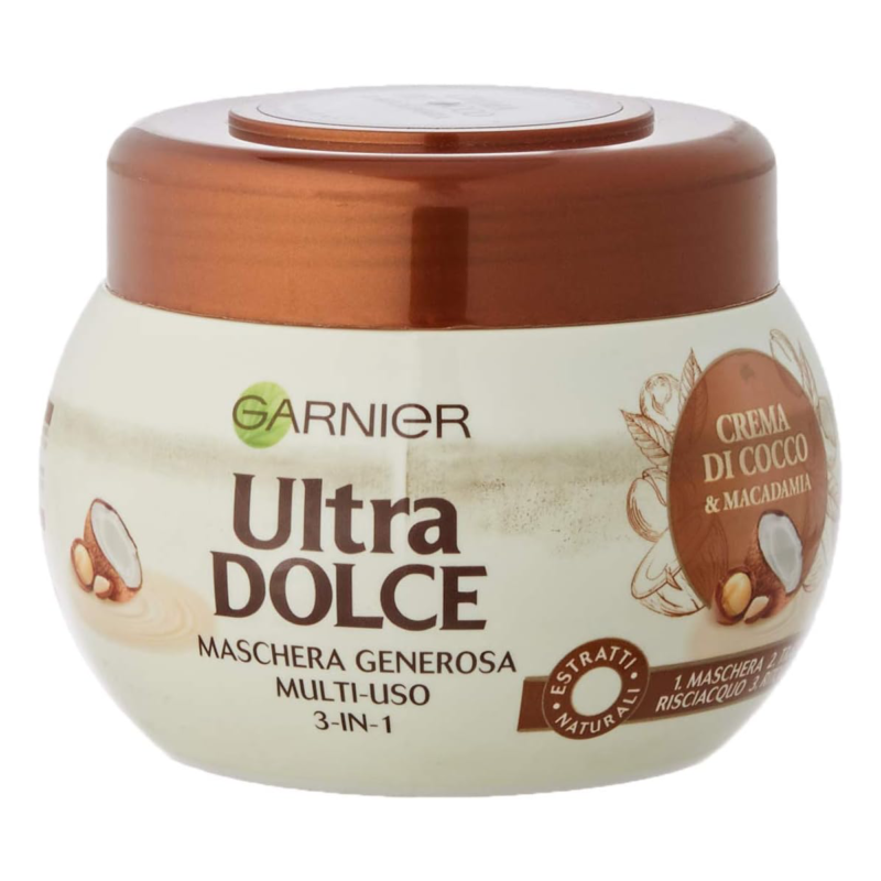 Garnier Ultra Sweet Coconut and Macadamia Cream Mask 300 ml