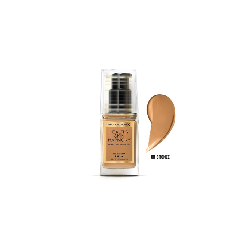 Max Factor Healthy Skin Harmony Miracle Foundation 80 Bronze