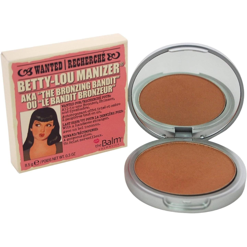 Thebalm Betty-Lou Manizer Bronzer and Shadow - Brown, 8.5 G