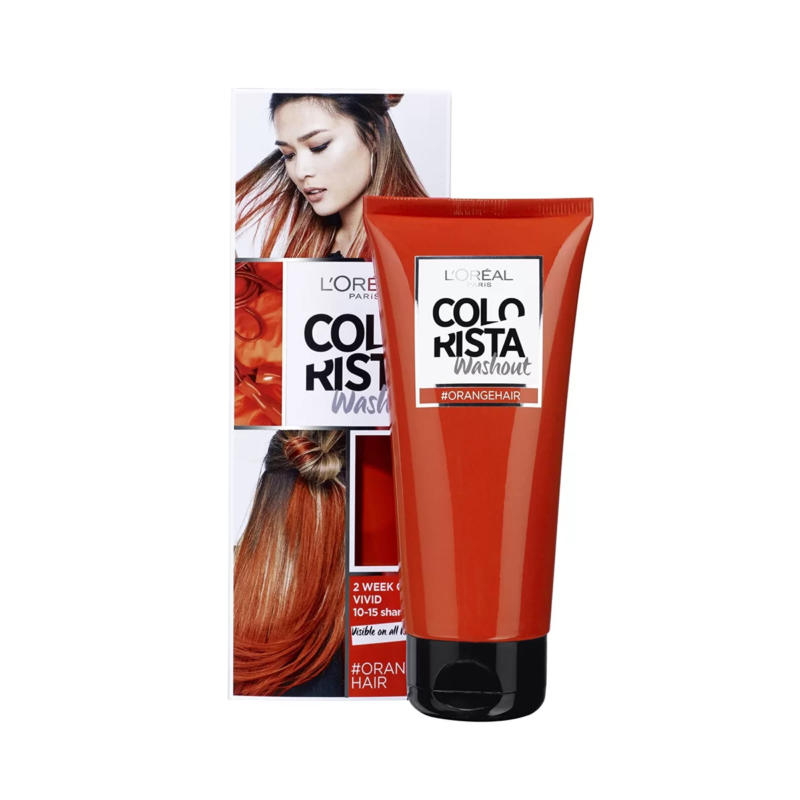L'oreal Hair Color Colorista Washout Orange Hair 80 ml