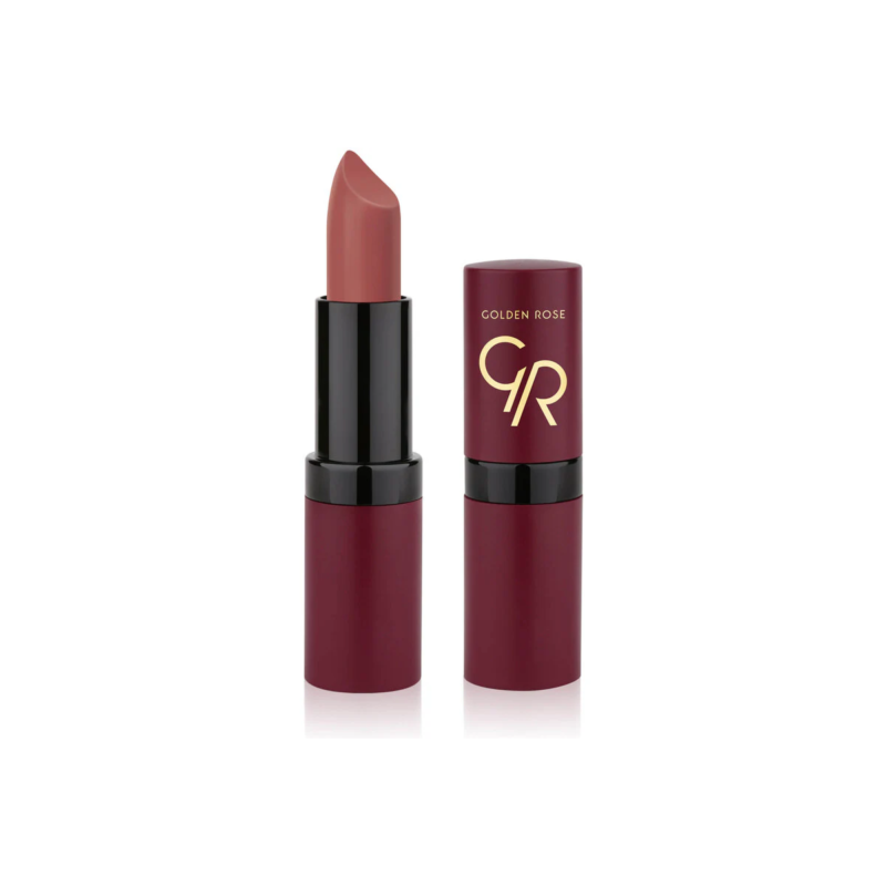 Golden Rose Velvet Matte Lipstick No 16 Rose Nude Pink