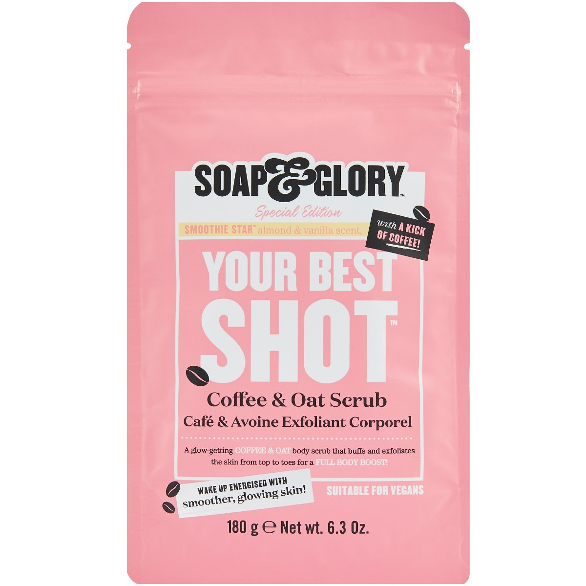 Soap & Glory Your Best Shot Coffee And Oat Scrub