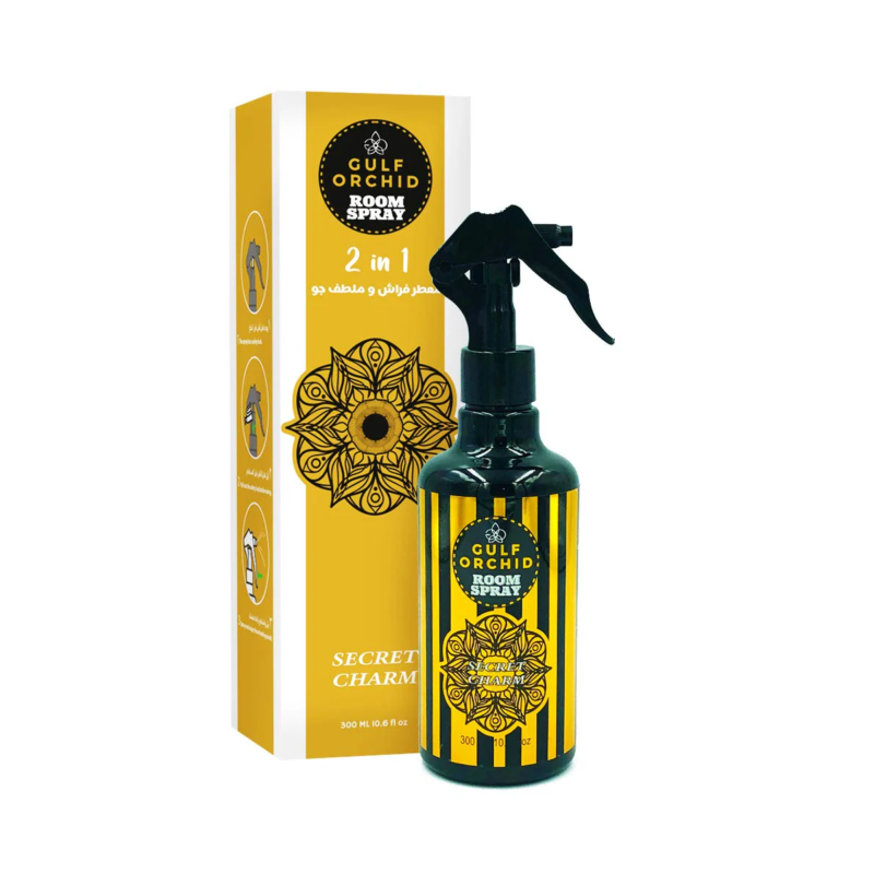 Gulf Orchid Secret Charm - 2in1 - Room Spray - 300ml