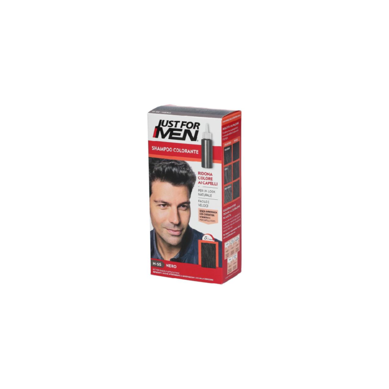 Just for Men black hair colouring shampoo