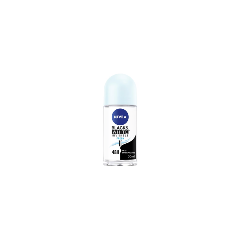 Nivea Black And White Invisible Roll-on Deodorant 50ml