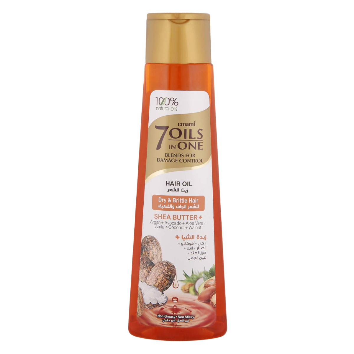 Emami 7 Oils In One For Damage Control Hair Oil Shea Butter 200 ml
