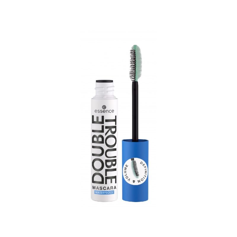 Essence Double Trouble Mascara Waterproof Black