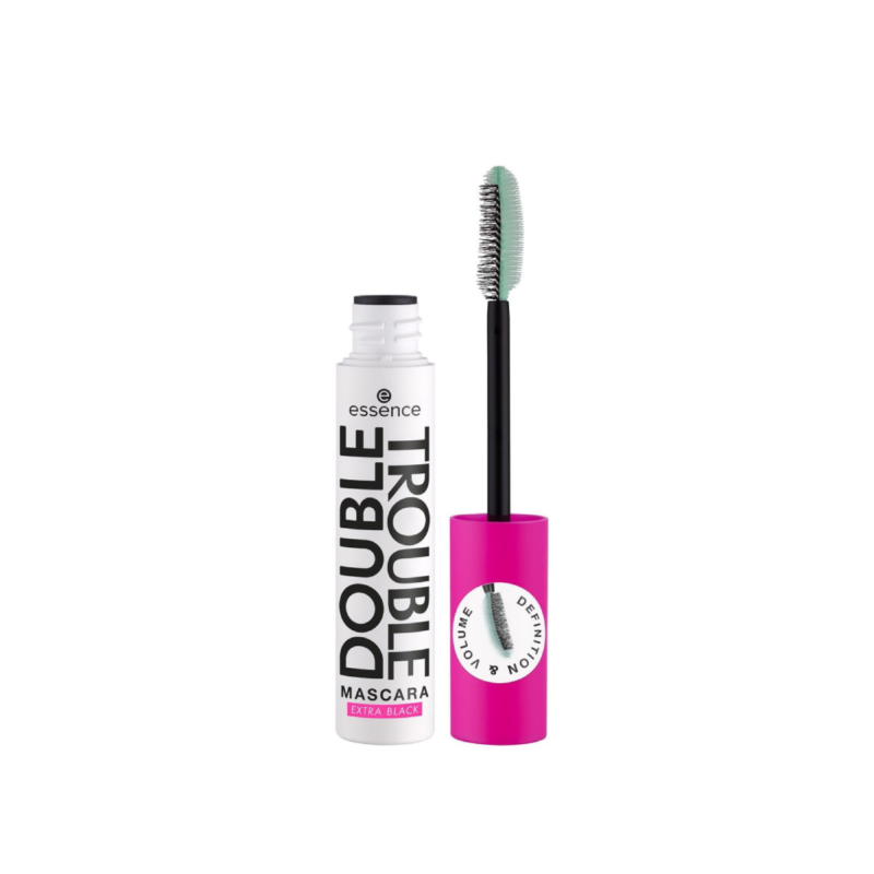 Essence Double Trouble Mascara Black Extra