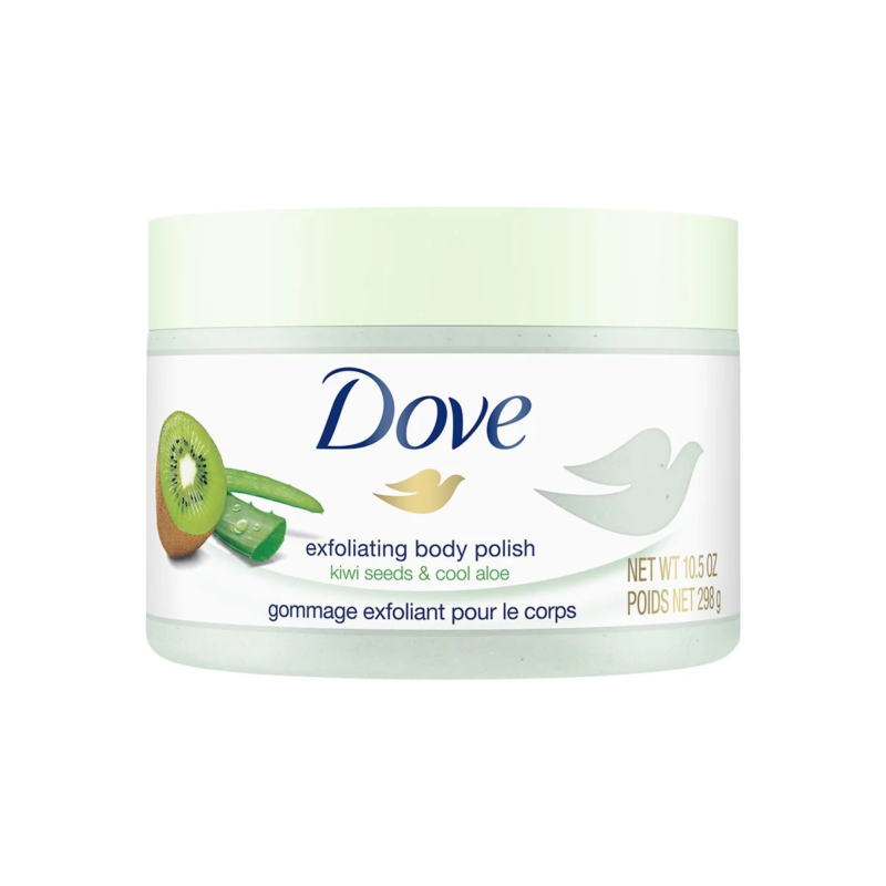 Dove Body Scrub Kiwi Seeds & Aloe Scent 225ml