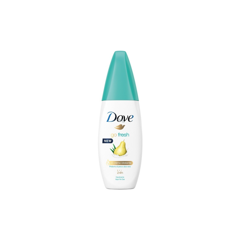 Dove Go Fresh Pear and Aloe Vera antiperspirant deodorant spray pump 75 ml