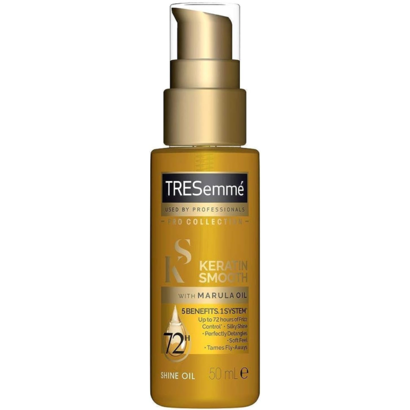 TRESemmé Keratin Smooth Hair Oil, 5 Smoothing Benefits In 1 System,50 ml