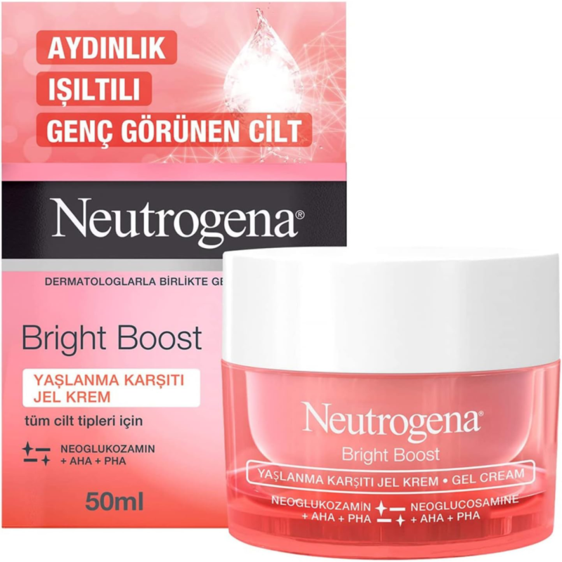 Neutrogena, Bright Boost, Gel Cream, 50ml