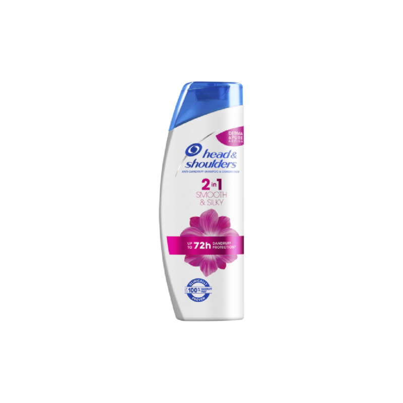 Head & Shoulders 2-In-1 Smooth & Silky Anti-Dandruff .