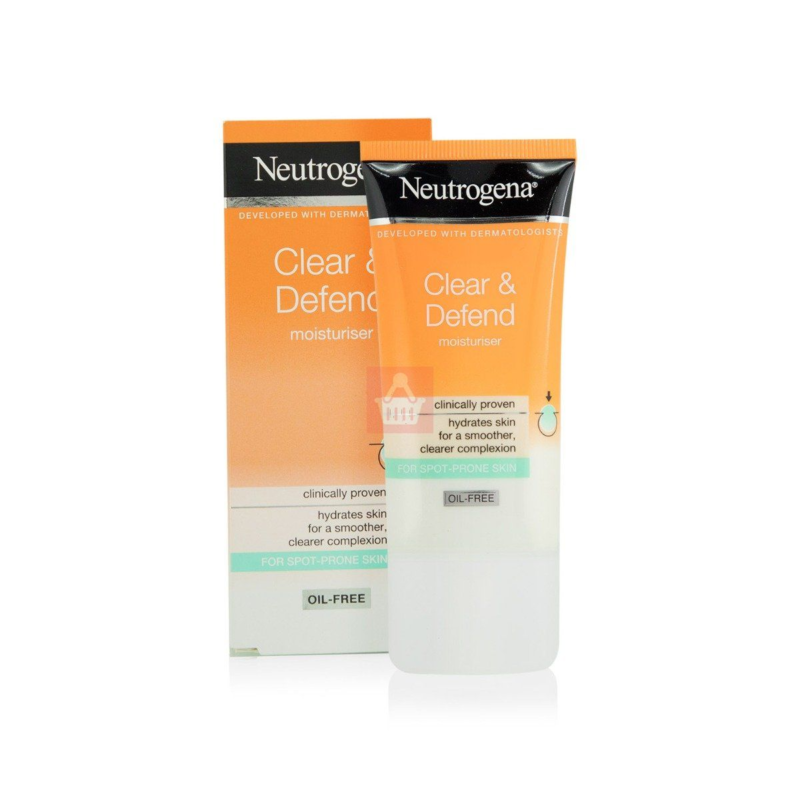 Neutrogena Clear & Defend Oil Free Moisturiser - 50ml
