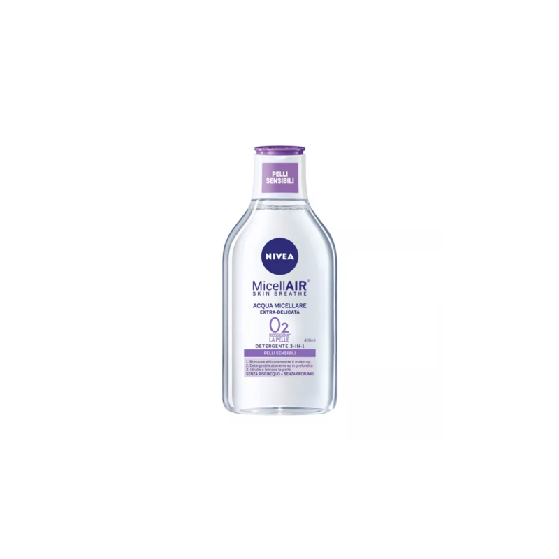 Nivea Micellair Cleaning Skin Breathe Acqua Micellare Extra 400Ml