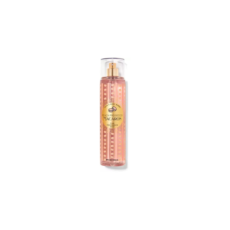 Bath & Body Works Peach Prosecco Macaron Fragrance Body Mist 236 ml