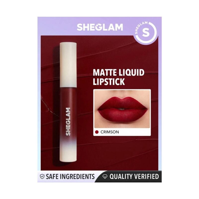 Sheglam Matte Allure Liquid Lipstick - Crimson