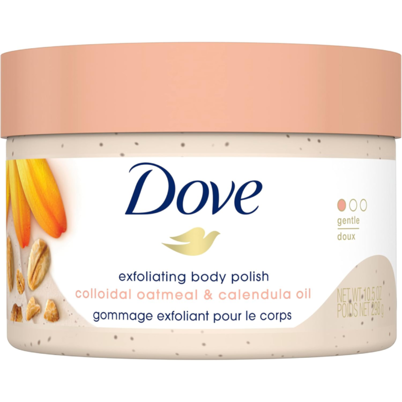 Dove Colloidal Oatmeal & Calendula Oil Exfoliating Body Polish 298 G