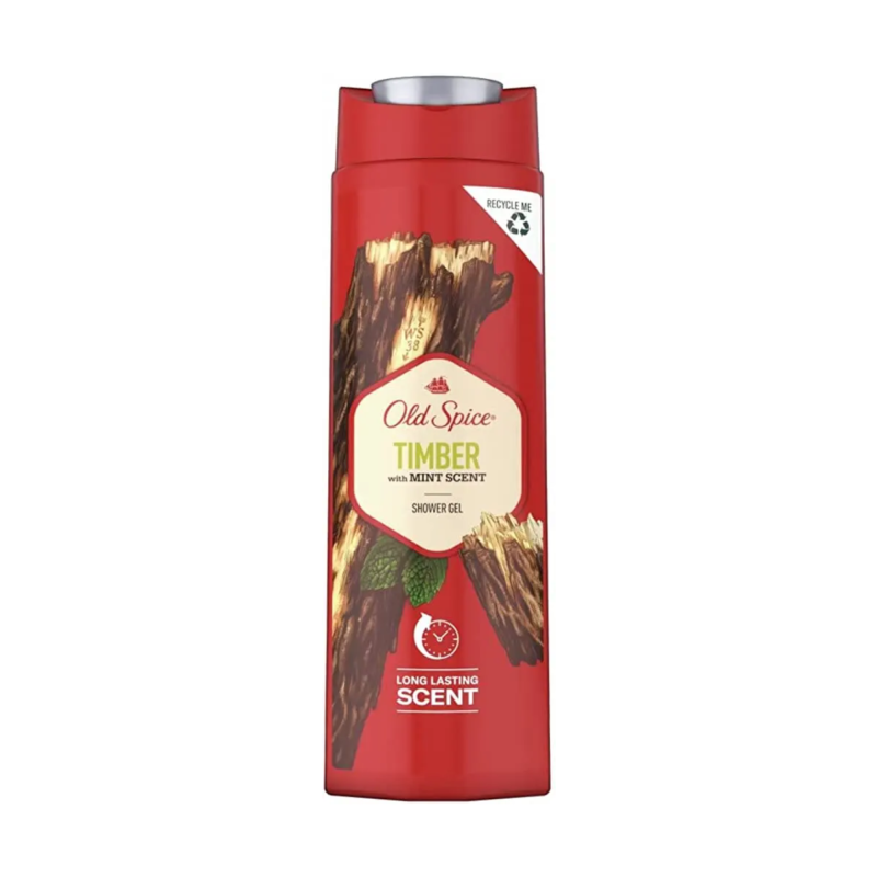 Old Spice Temperature Shower Gel with Mint Scent 400ml