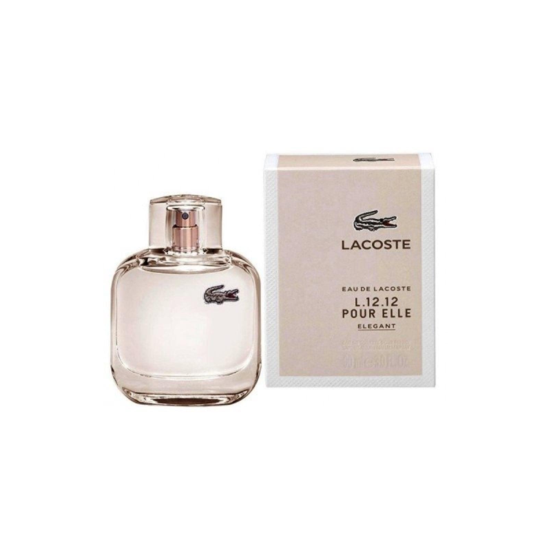 Lacoste L.12.12 Elle Elegant / EDT Spray 3.0 oz