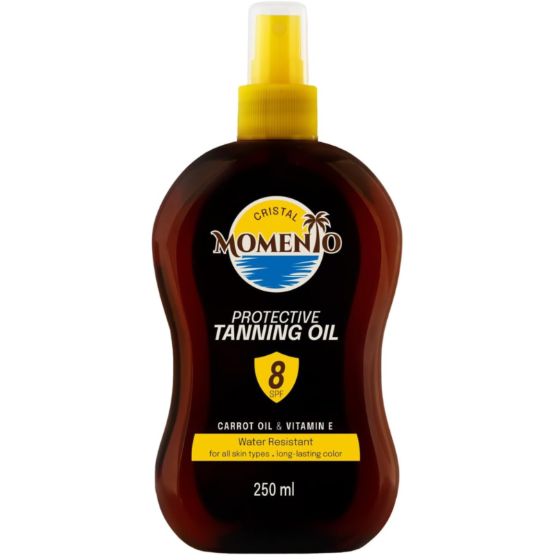 Momento Tanning Oil SPF 8 ,250ml