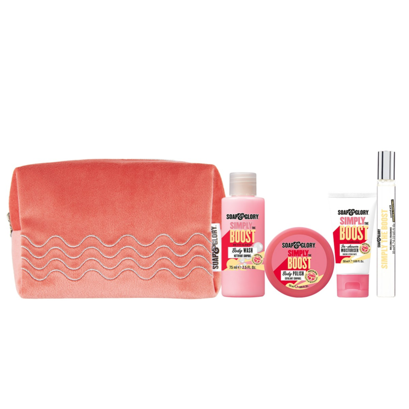 Soap & Glory Wake Up Bright Simply The Boost Bodycare Collection Christmas Gift Set