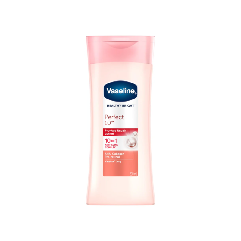 Vaseline Healthy Bright Perfect 10TM Pro-Age Repair Lotion - 200ml