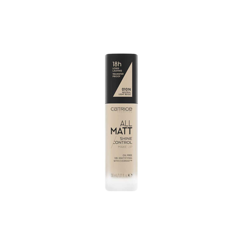 Catrice All Matt Shine Control Make Up 010 N Neutral Light Beige 30ml