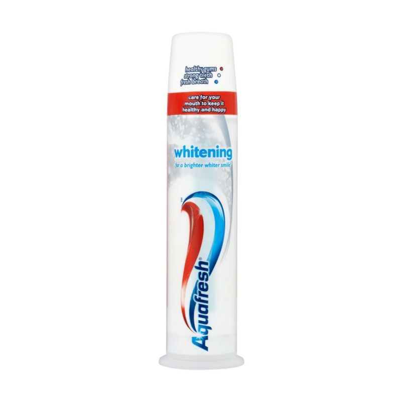 Aquafresh Whitening Toothpaste Pump 100ml