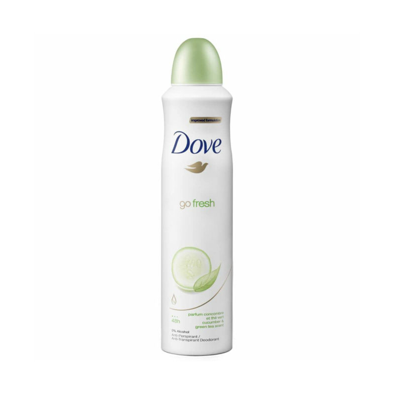 Dove Go Fresh Cucumber Spray Anti-Perspirant Deodorant 250ml