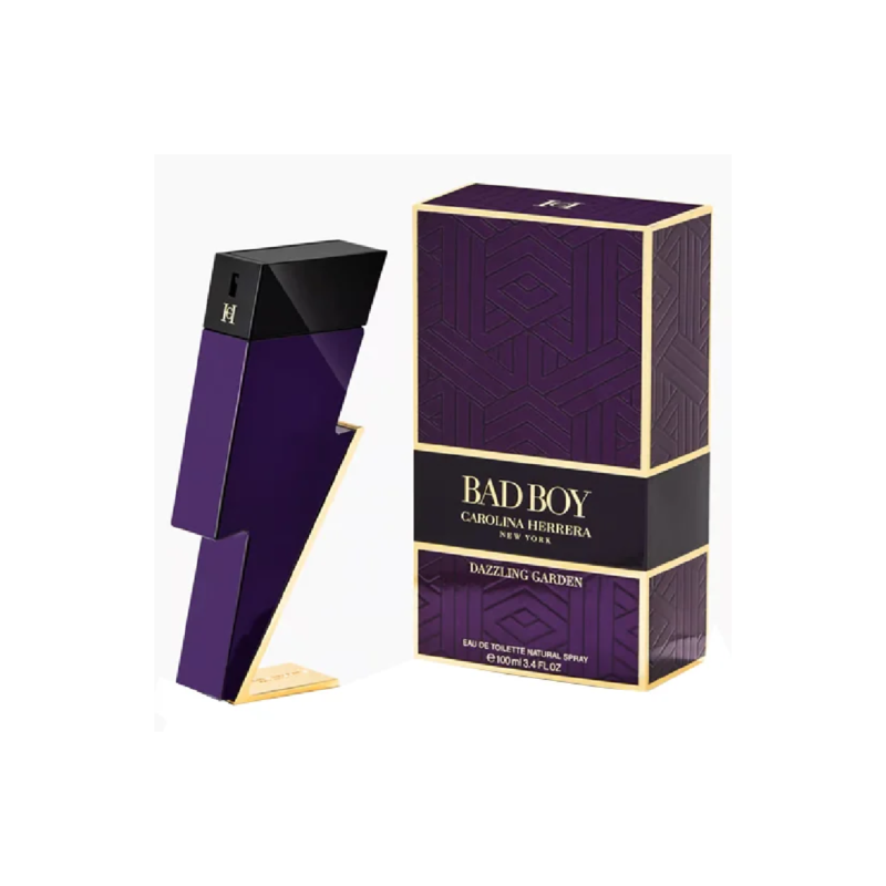 Carolina Herrera Men's Bad Boy Dazzling Garden EDT Spray 3.4 oz