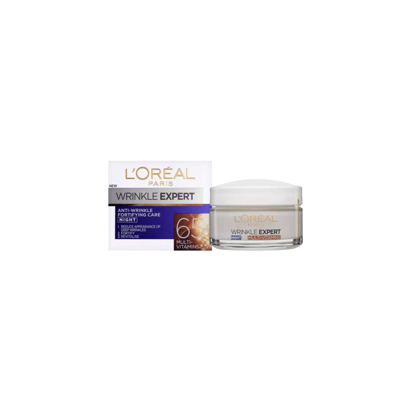 L'Oreal Wrinkle Expert 65+ Night Cream 50ml