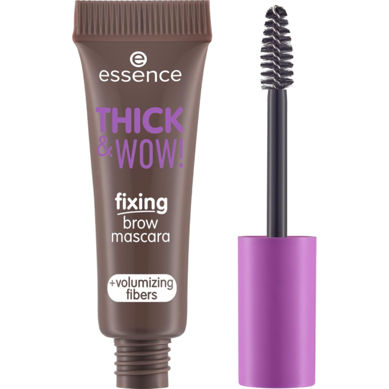 Essence Brow fixing mascara Thick & Wow! - 02: Ash Brown