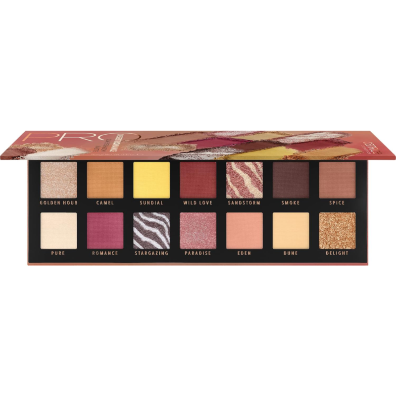 Catrice Pro Desert Romance Slim Eyeshadow Palette 010 10.6g - Image 2