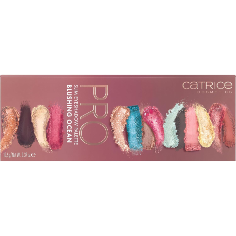 Catrice Pro Slim Eyeshadow Palette Blushing Ocean 010