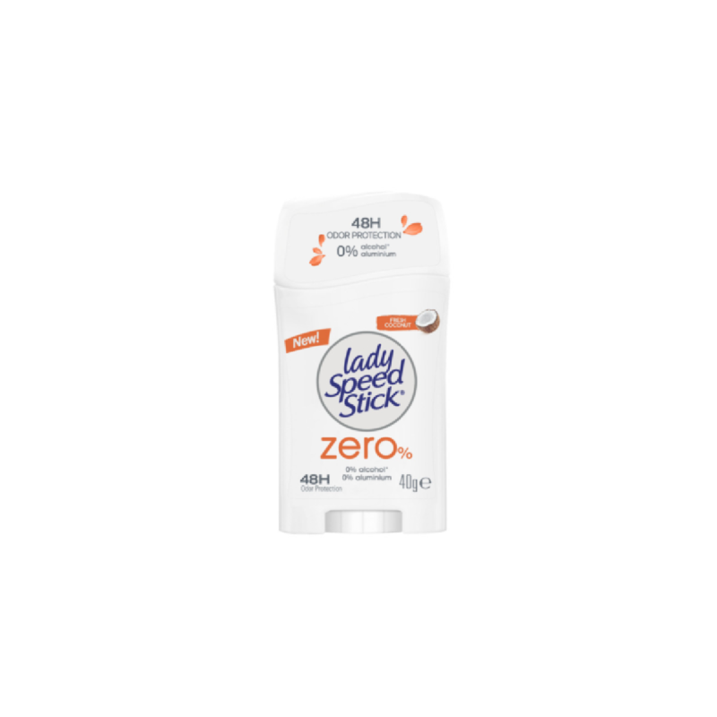 Lady Speed Stick Zero Fresh Coconut Antiperspirant Deodorant 40 g