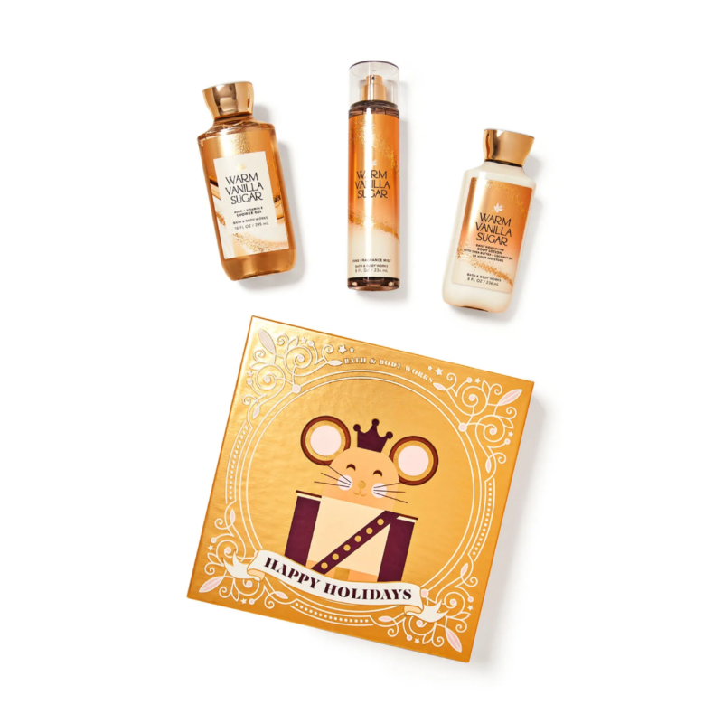 Bath & Body Works Warm Vanilla Sugar Gift Box Set