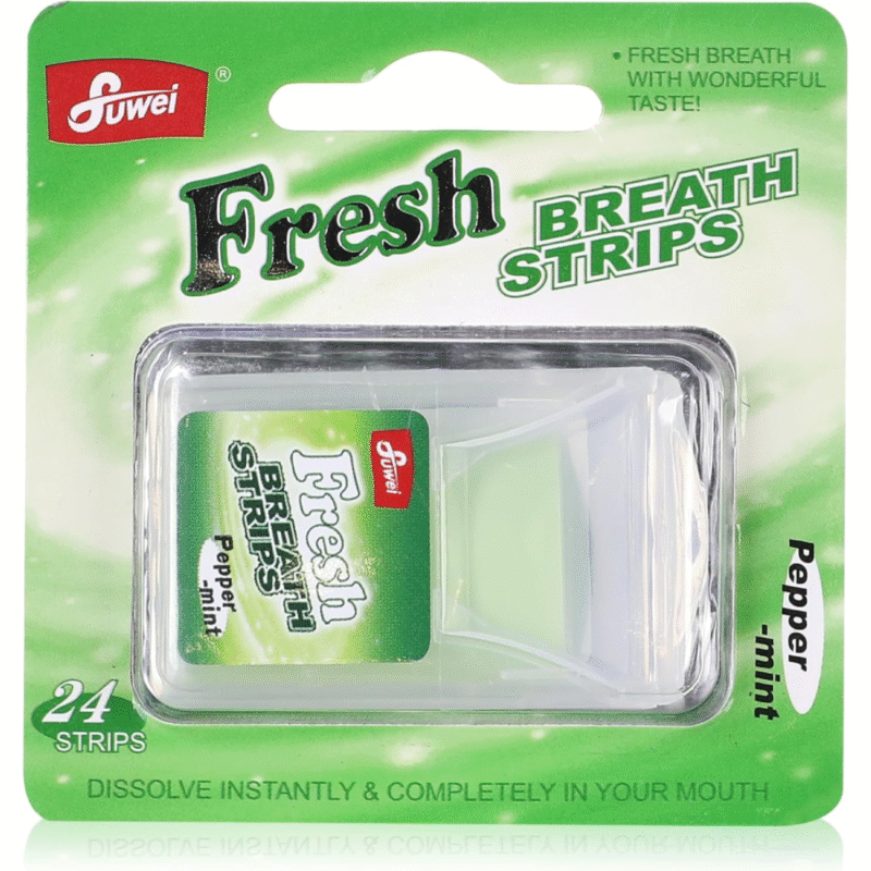 Fuwei Fresh Peppermint Breath 24 Strips