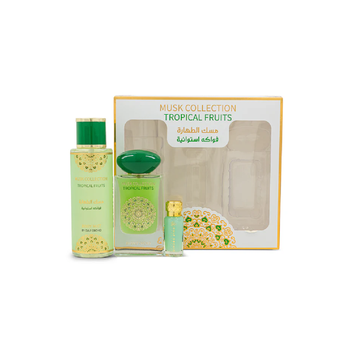 MUSK COLLECTION GIFT SET 3PCS- TROPICAL FRUITS