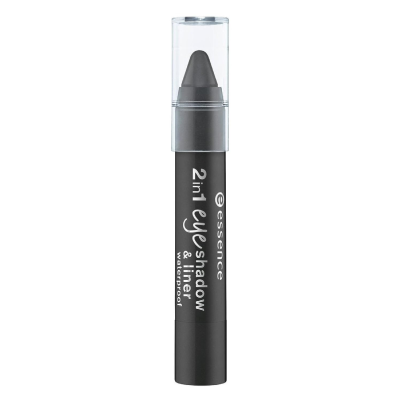 Essence 2 in 1 Waterproof Eye Shadow & Liner - 05 Black