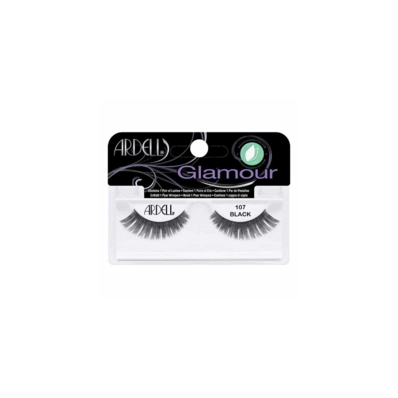 Ardell Natural False Eyelashes - Black - 107