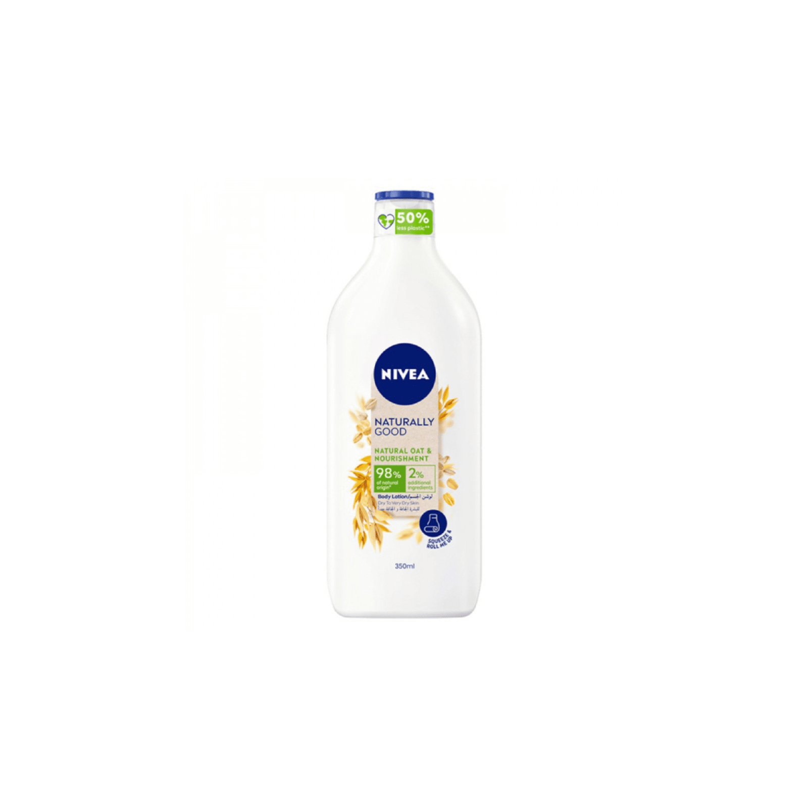 Nivea Naturally Oatmeal Body Lotion Dry Skin 350ml