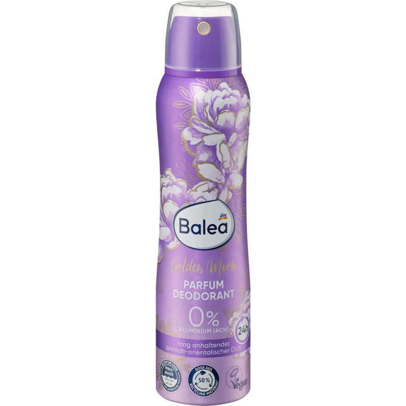 Balea Deospray Parfum Deodorant Golden Moon, 150 ml