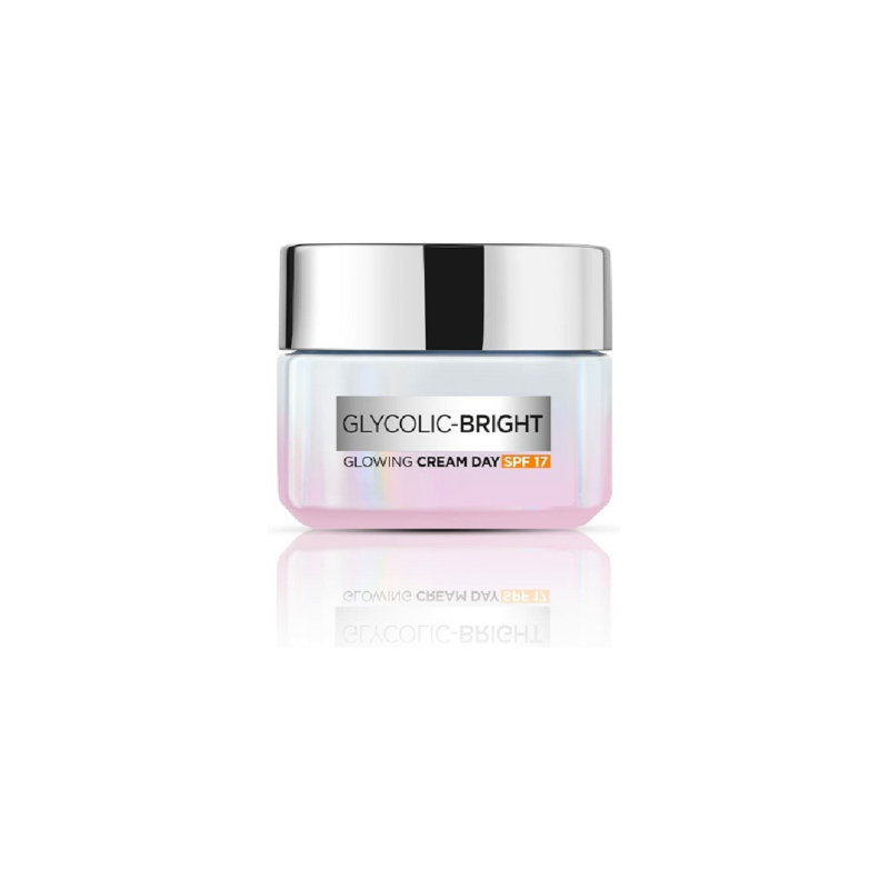 L'Oreal Glycolic Bright Glowing Day Cream with SPF17 - 50ML