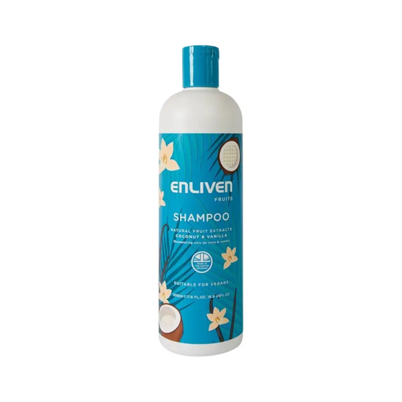 Enliven Shampoo - Coconut & Vanilla - 500ml